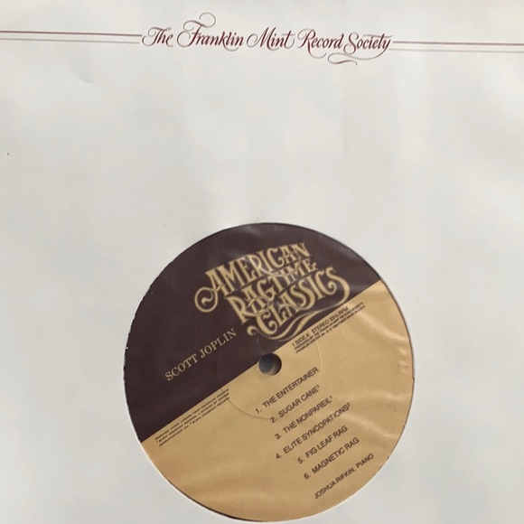 Vintage The Franklin Mint record Society American Ragtime Classic Music - Picture 11 of 13